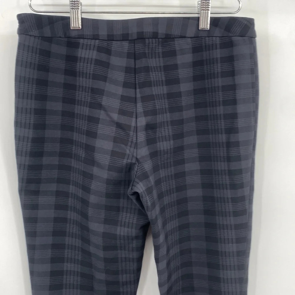 Atelier‎ Luxe Boutique Trouser Pants Womens Size 6 Gray Black Plaid Check Skinny - Picture 6 of 11